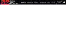 Tablet Screenshot of biamak.com